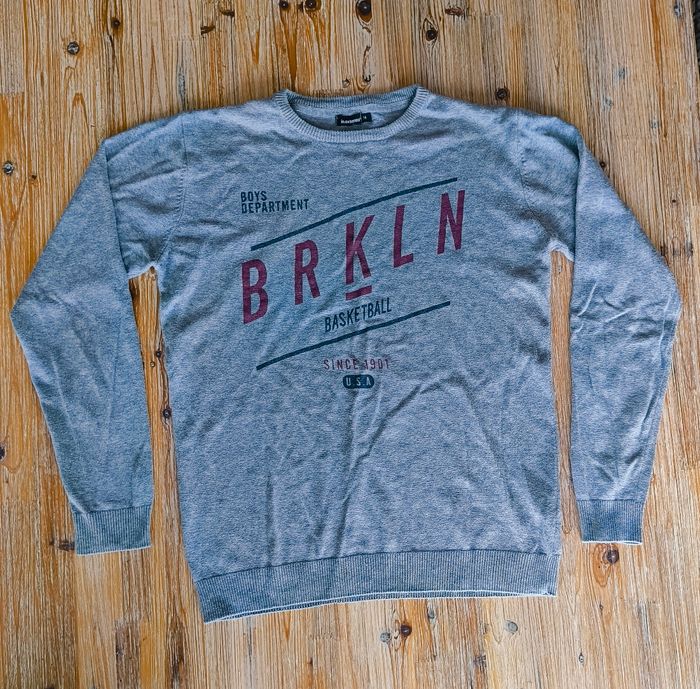 Pull/Sweat Garçon In Extenso 14 ans Gris - photo numéro 2