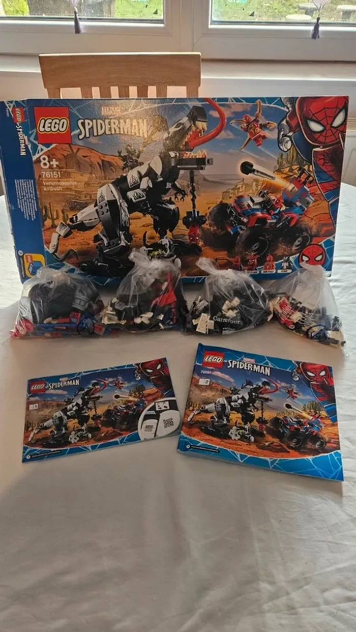 LEGO Marvel Spider-Man 76151- L'embuscade du Venomosaurus-Set complet avec figurines - photo numéro 15