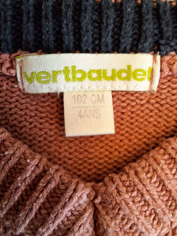 Pull  Vertbaudet 4 ans - photo numéro 3