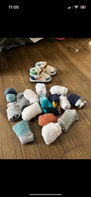 Lot chaussette