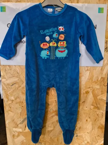 325096 pyjama bleu garçon 18 mois pick ouic