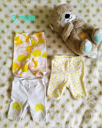 Leggings courts été 3 mois