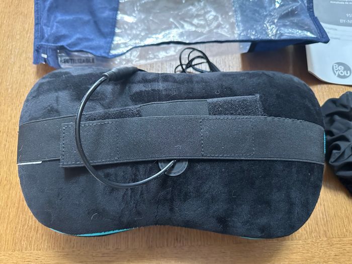 Coussin de massage chauffant shiatsu et ses accessoires - photo numéro 4