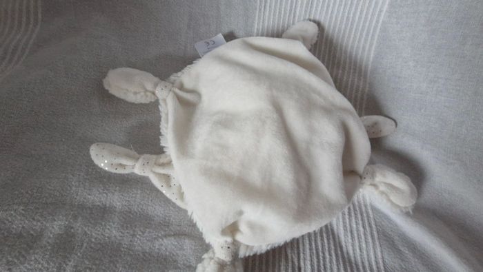 Doudou plat blanc Licorne Doudou et compagnie - photo numéro 8