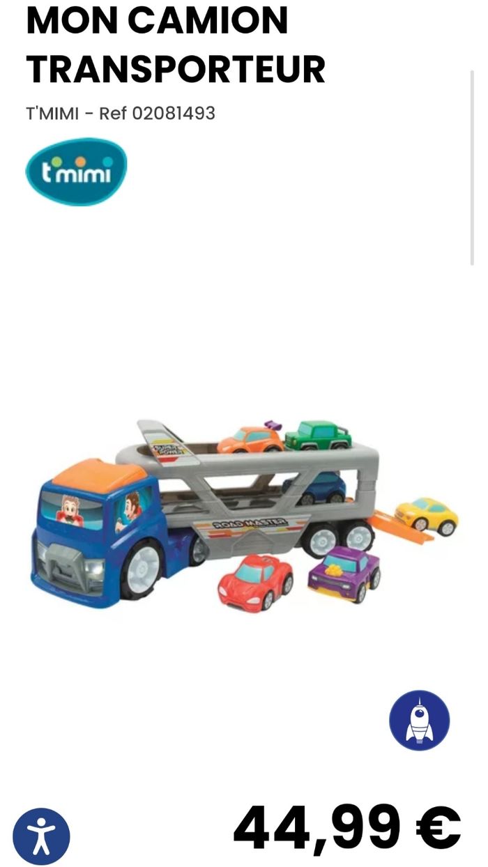 Camion transporteur et ses voitures - photo numéro 9