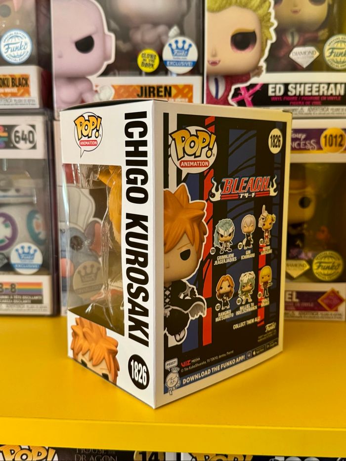 Funko Pop! Animation 1826 - Bleach - Ichigo Kurosaki - Funko Exclusive - photo numéro 3