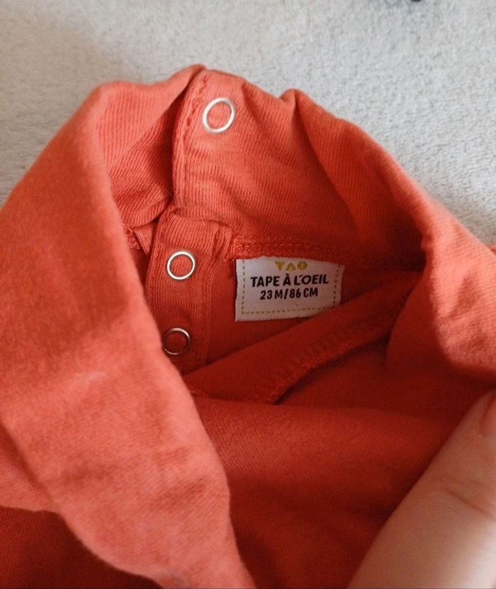 Gilet et sous pull 2 ans TAO - photo numéro 2