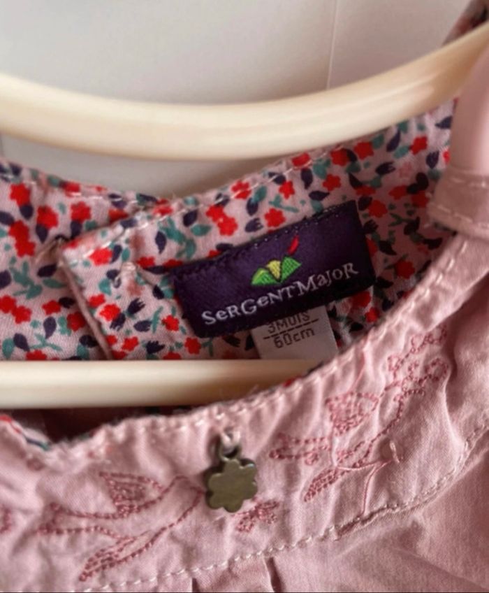 Robe rose Sergent Major 3 mois - photo numéro 4