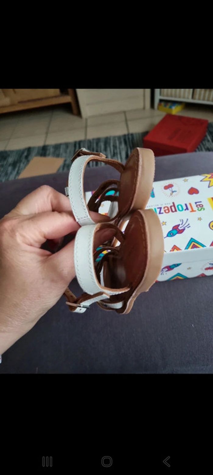 Sandales les Tropéziennes neuves taille 28 - photo numéro 5