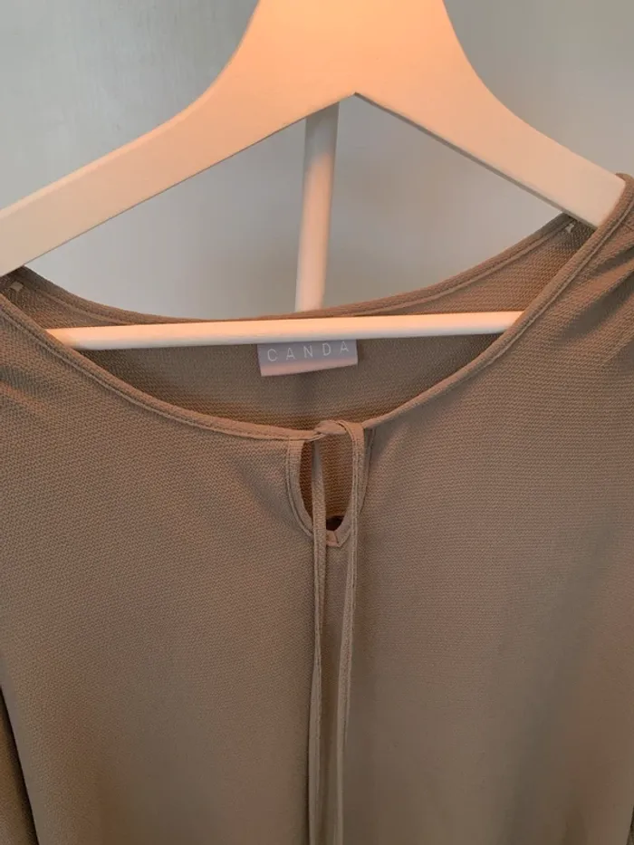 Shirt Top Bluse Tunika elegant langarm Gr. 38 - photo numéro 2