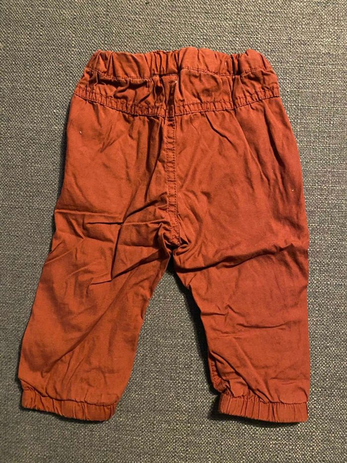 Pantalon marron brique Kiabi - photo numéro 2