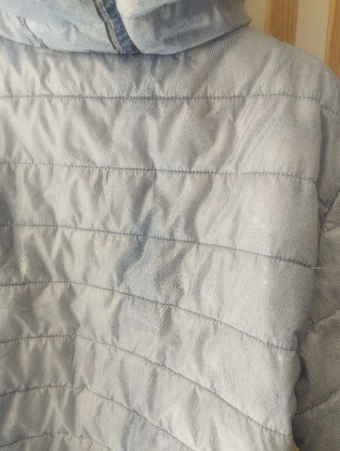 Doudoune Desigual 9/10ans bleue chat - photo numéro 7