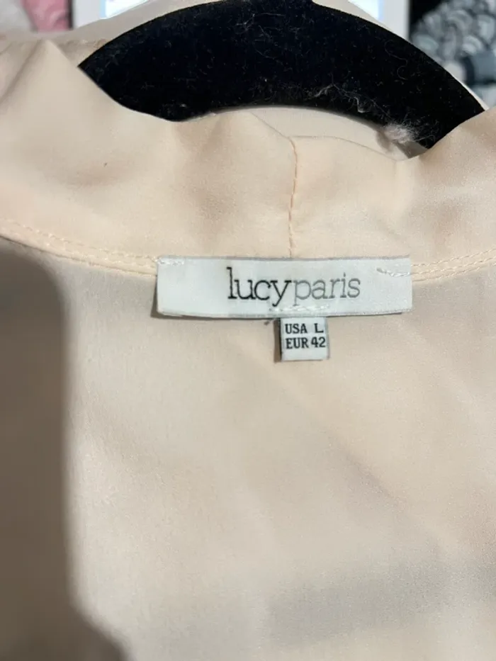 Blouse Fluide Col Croisée Lucy Paris - photo numéro 7