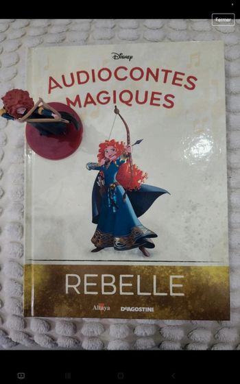 51ēme audioconte magique collection altaya deagostini livre et figurine disney audio compte