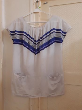 Blouse femme manche courte