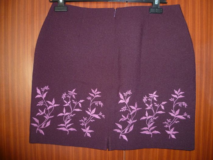 jupe brodée -"Pas des Anges" - photo numéro 3