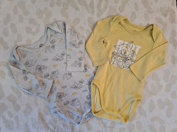 2 bodies manches longues