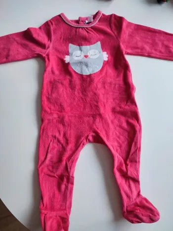 Pyjama velours 18 mois