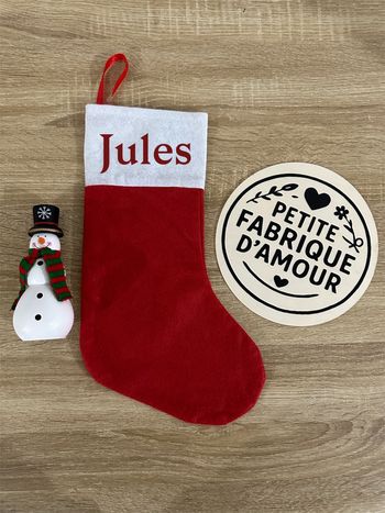 Chaussette de Noël personnalisable