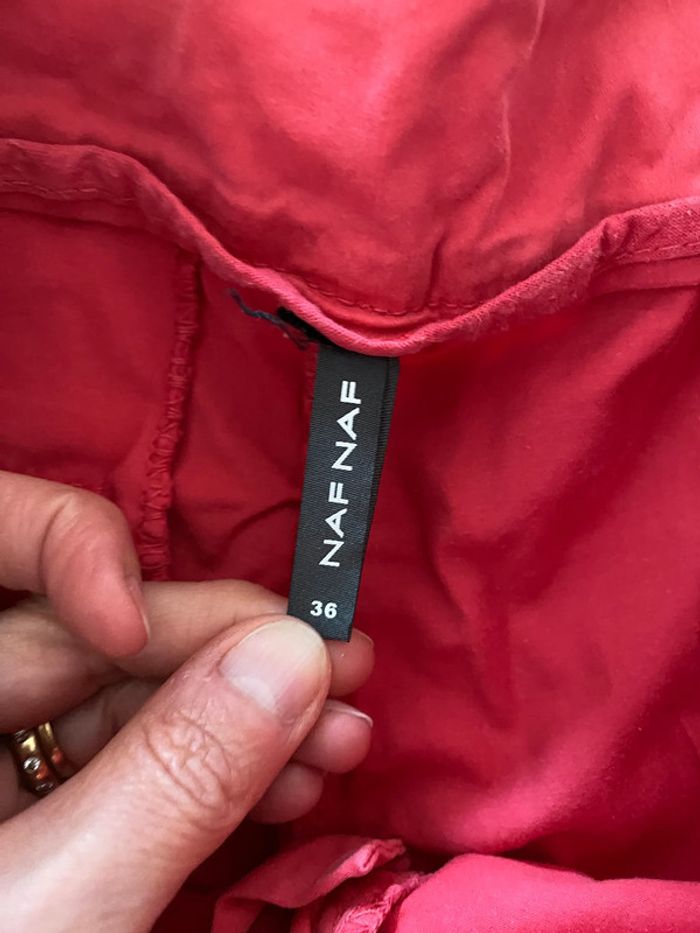 Short Naf Naf fuchsia framboise taille 36 - photo numéro 9