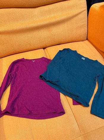 Lot de 2 tee shirts manches longues 6 ans
