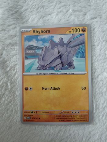 Carte Pokémon Rhyhorn