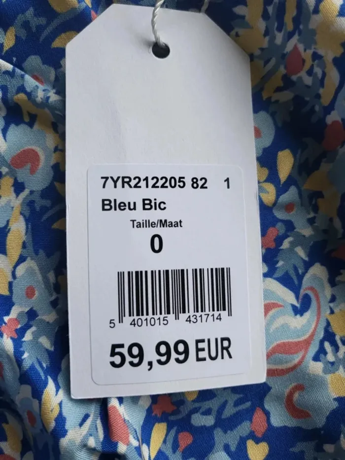 Robe Paprika neuve taille 0 soit 44FR - photo numéro 2