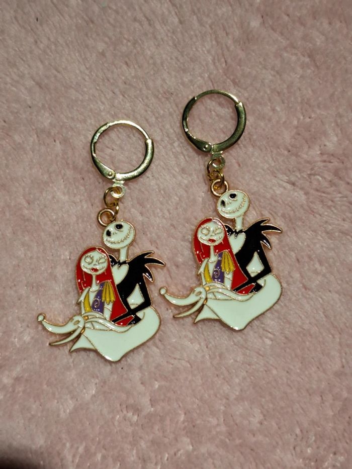 Boucles d'oreilles The nightmare before Christmas Disney - photo numéro 2