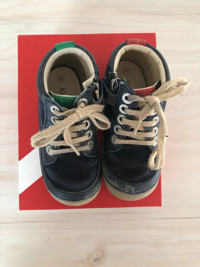 Kickers Sonistreet marine Taille 25 - photo numéro 3
