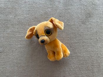 Peluche chien marron Zuzu Grands yeux scintillants Ty Article Neuf