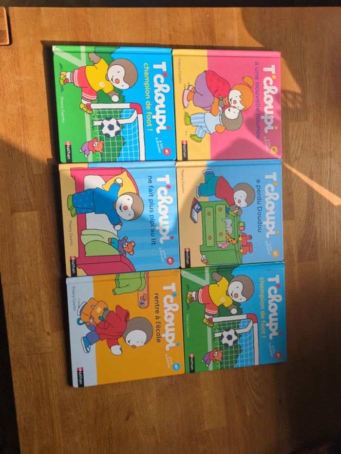 Lot livres T'choupi