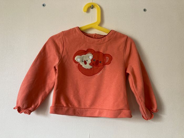 sweat imprimé koalas bébé 23 mois
