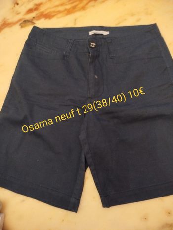 Short long neuf Osama