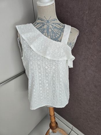 Haut broderie anglaise Lovie & Co taille M neuf avec étiquette