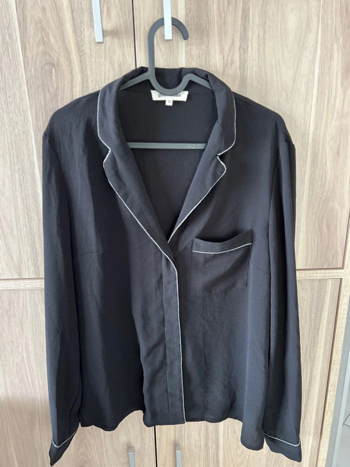 Chemise noire grain de malice