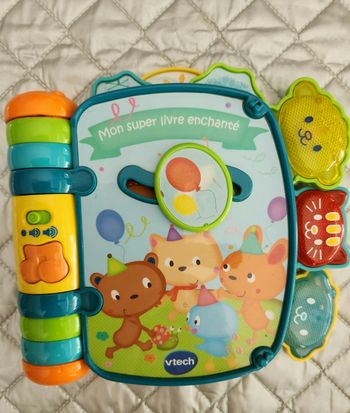 Livre comptines vtech mon super livre enchanté