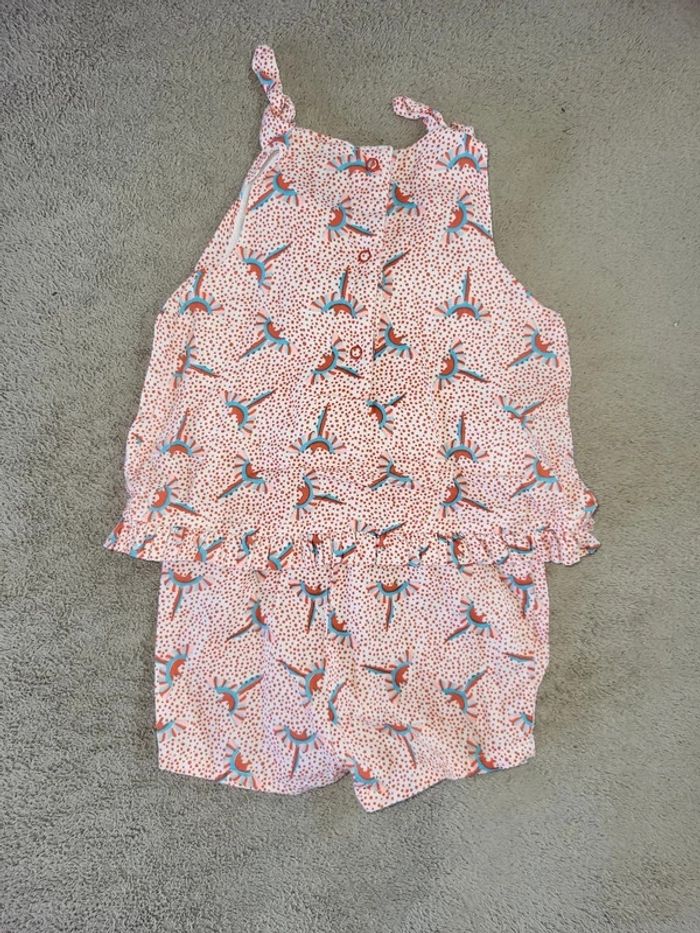 Combishort fille été 6 mois TAO - photo numéro 2