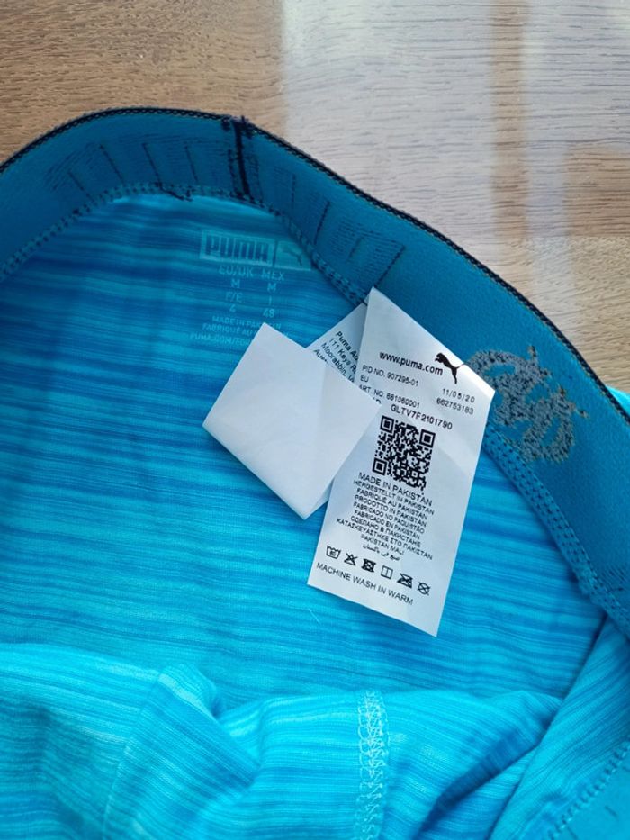 Boxer Puma édition spéciale om Olympique de Marseille taille M coloris bleu - photo numéro 4
