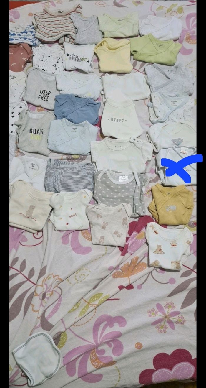 Lot vêtements garçon naissance / 1 mois - photo numéro 4