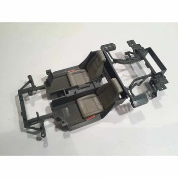 Châssis avec siège burago pièce détachée miniature bugatti EB110 1991 1/18 1/18e #A4