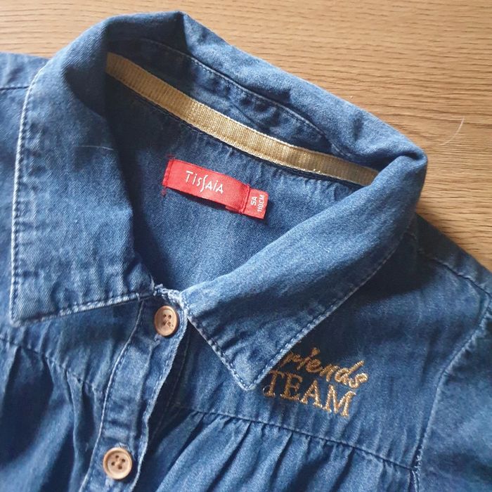 🩷 Robe en jeans 5 ans Tissaia #emyfleury_5ansfille - photo numéro 3