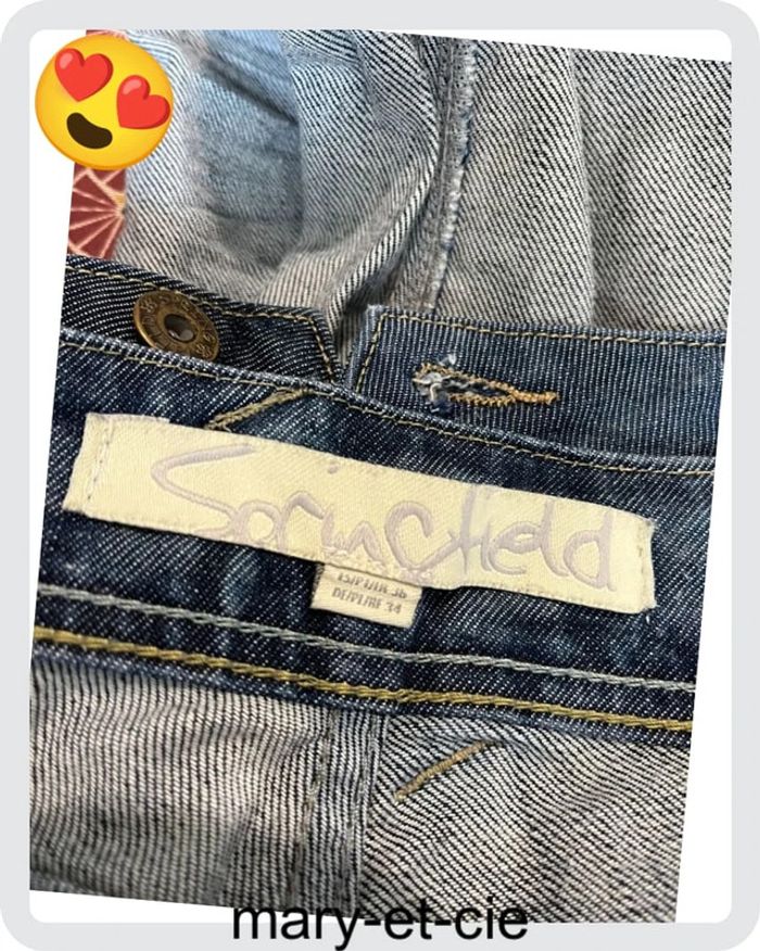 SOLDÉ - Jeans troué Springfield taille 36 - photo numéro 4
