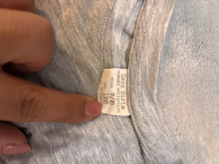 T-shirt manches longues Zara 7-8 ans - photo numéro 3