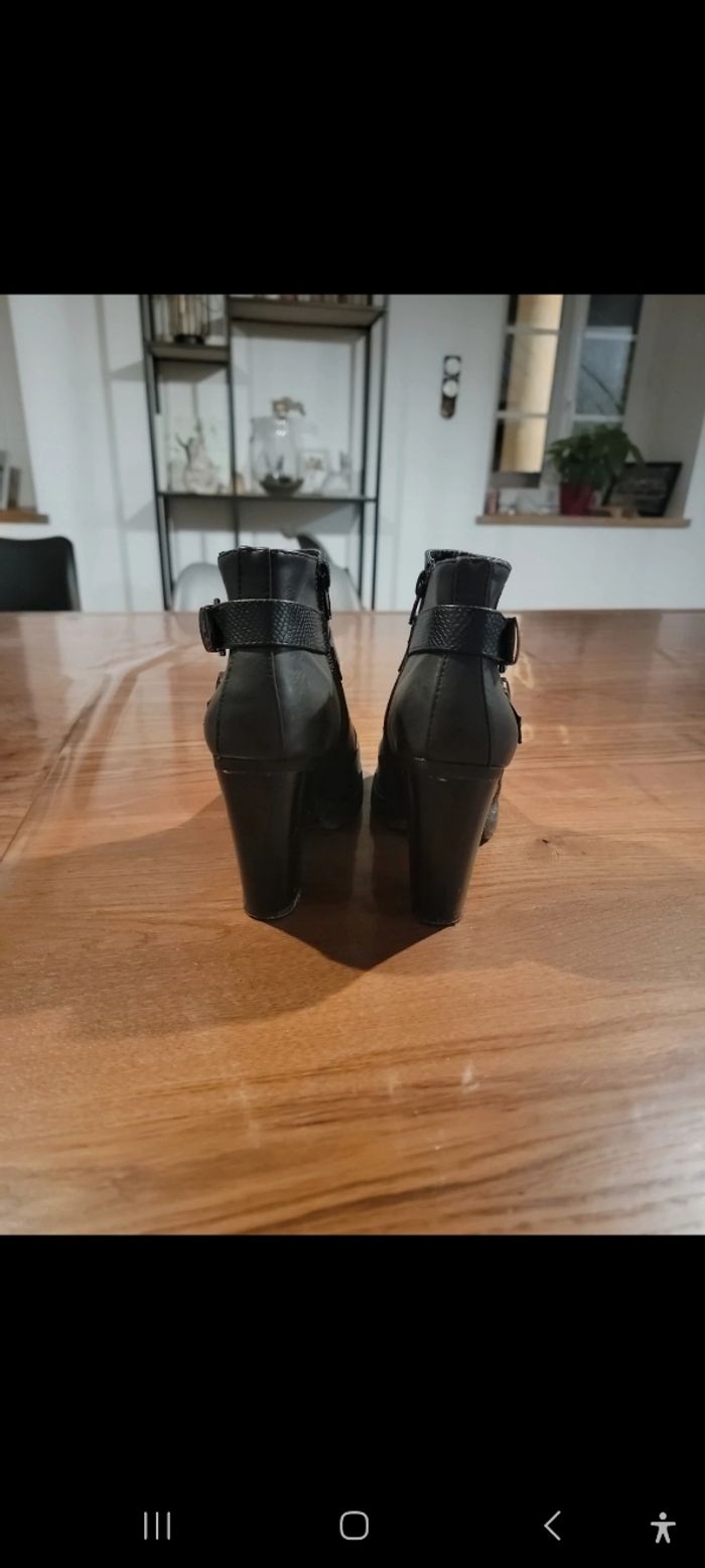 Bottines à talon femme taille 36 - photo numéro 5