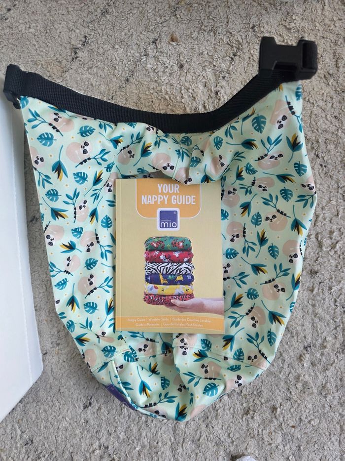 Lot de 16 couches lavables Bambino Mio – NEUVES – avec sac étanche & boîte d’origine - photo numéro 6