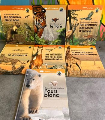 Lot de 7 livres Atlas jeunesse