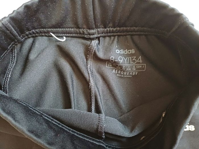 Legging adidas noir en 8 ans pour fille - photo numéro 5