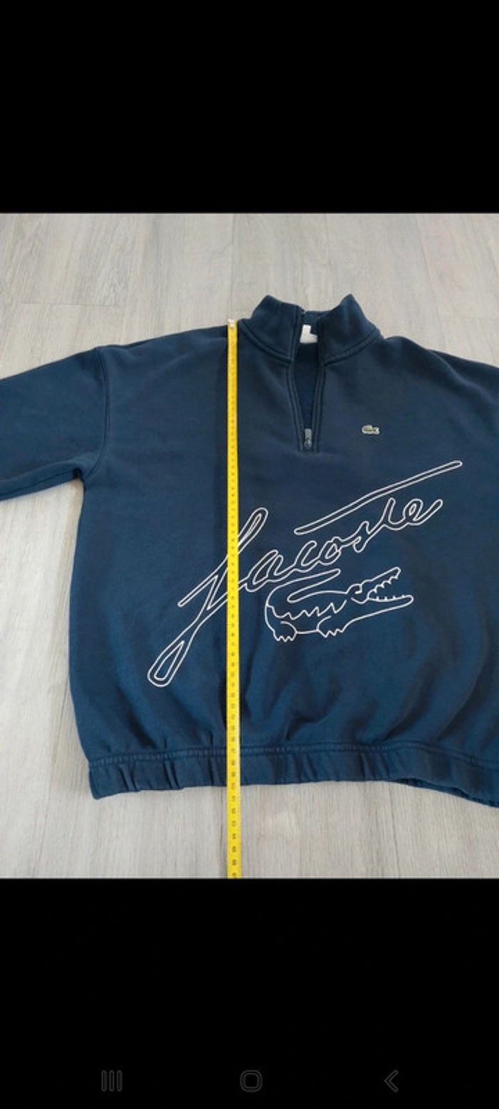 Sweat Lacoste taille 16 ans (176 cm) - photo numéro 9
