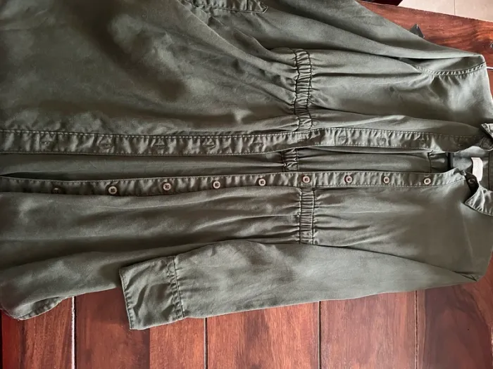 Robe courte kaki - photo numéro 2