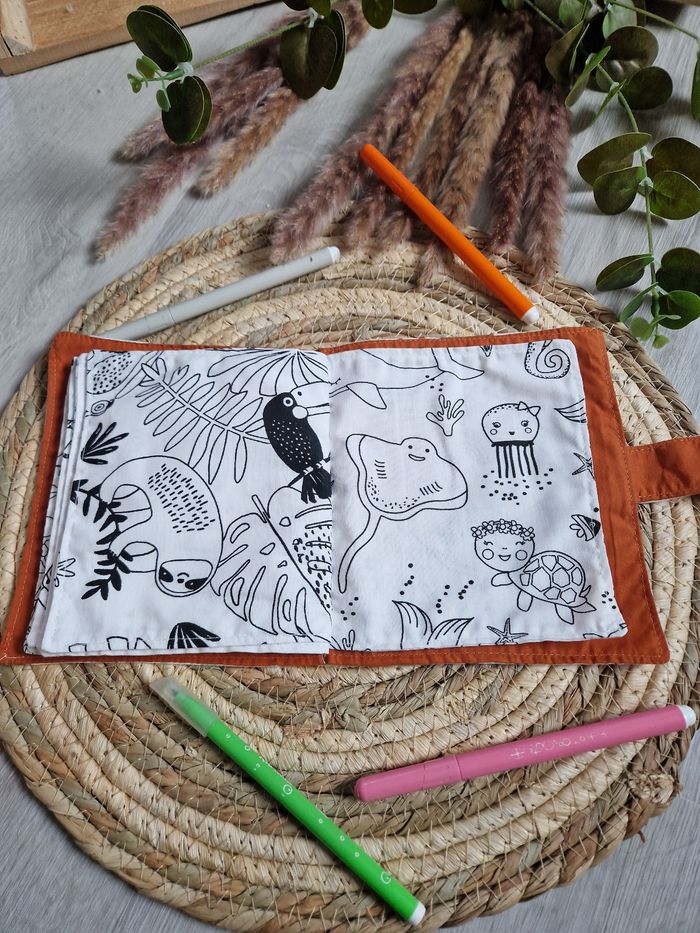 Livre de Coloriage Lavable - photo numéro 9